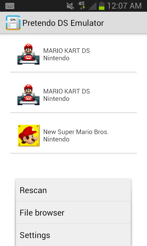 Pretendo NDS Emulator Screenshots 3